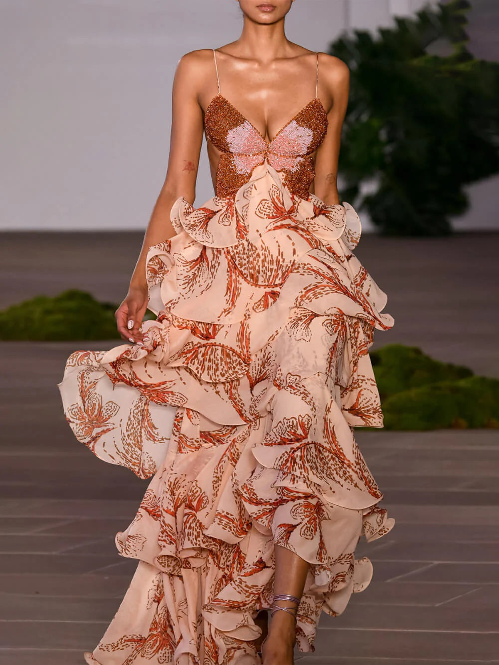 María | Vestido largo mariposa exclusivo