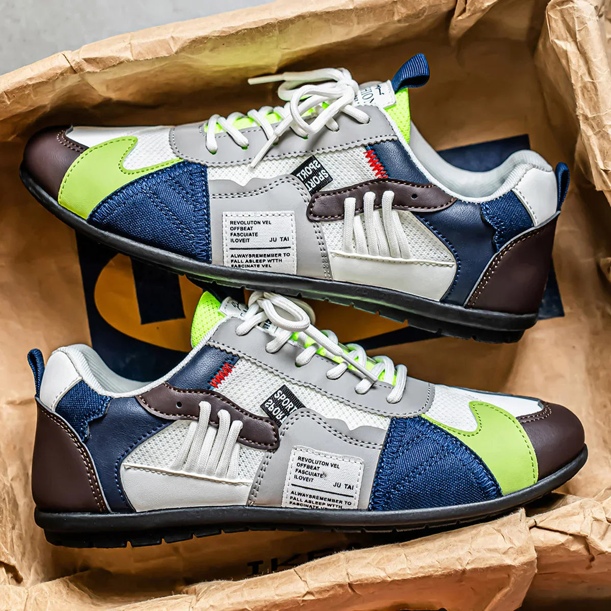 Johan | Färgglada retro-sneakers