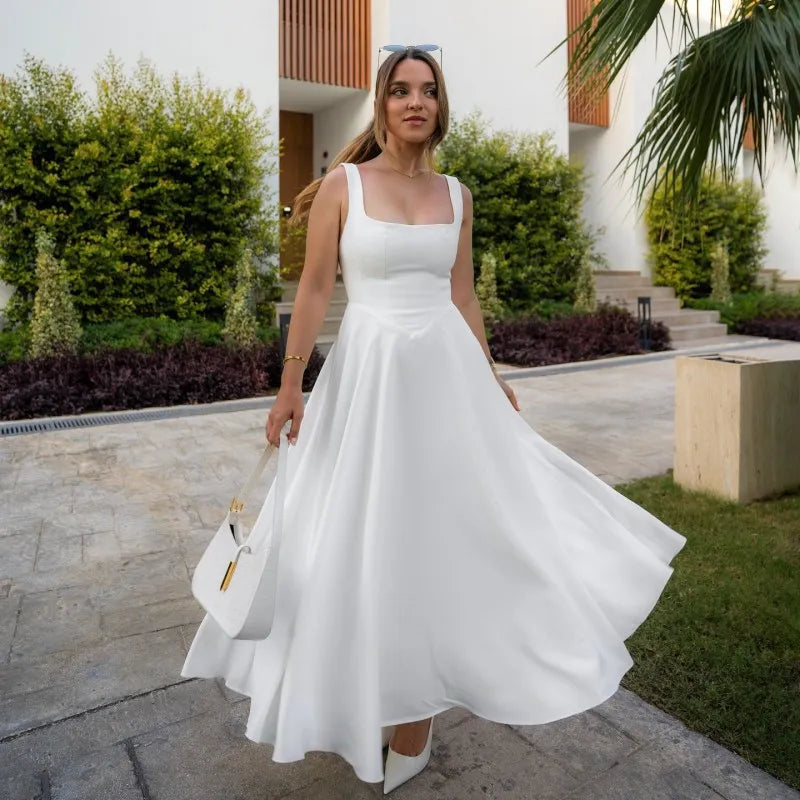 Vestido de marco afilado