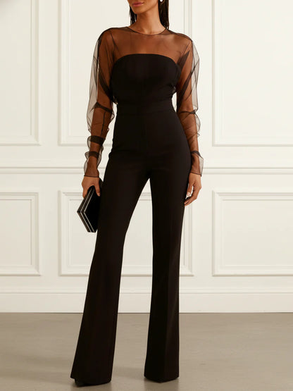 Sophie™ | Elegant jumpsuit i mesh