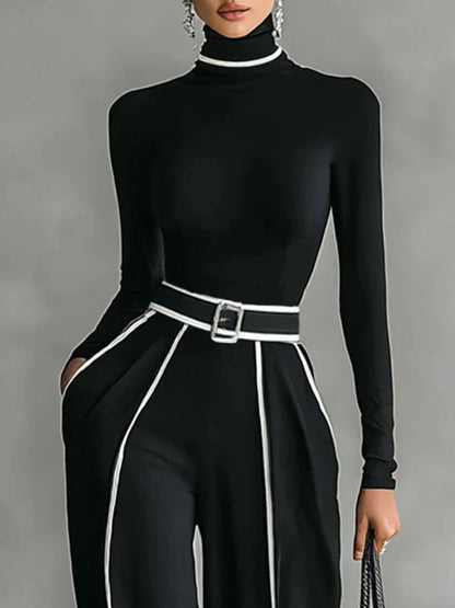 Vera™ | Elegant set med kontrasterande detaljer