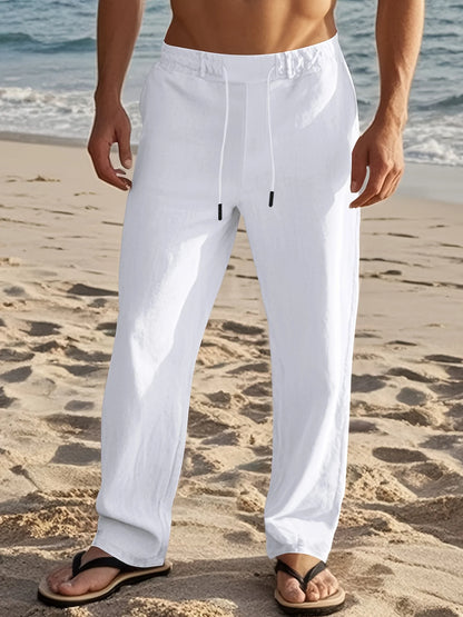 STEN | PANTALONES DE LINO PARA HOMBRE