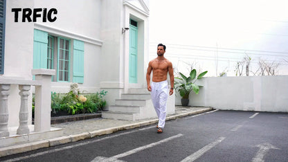 STEN | PANTALONES DE LINO PARA HOMBRE