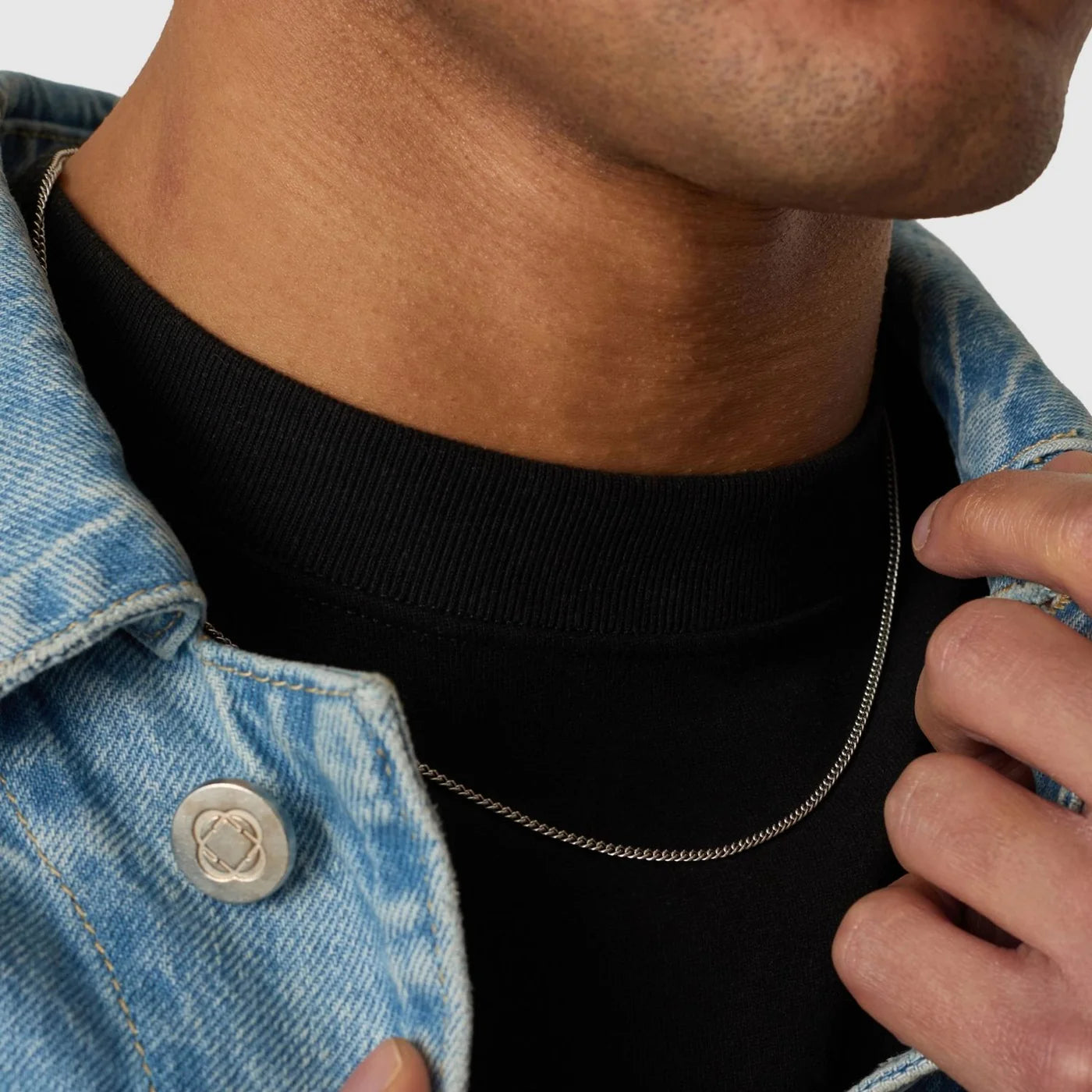 Cadena Isaac (Plata) 2 mm