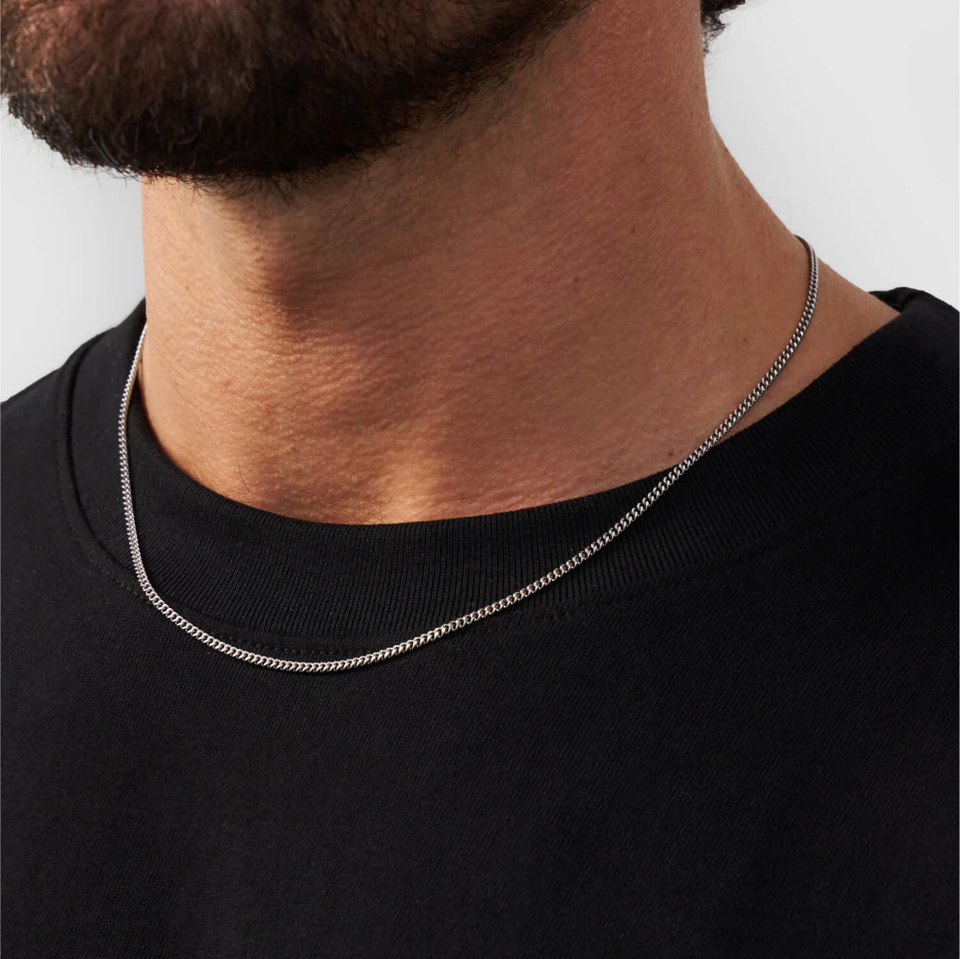 Cadena Isaac (Plata) 2 mm