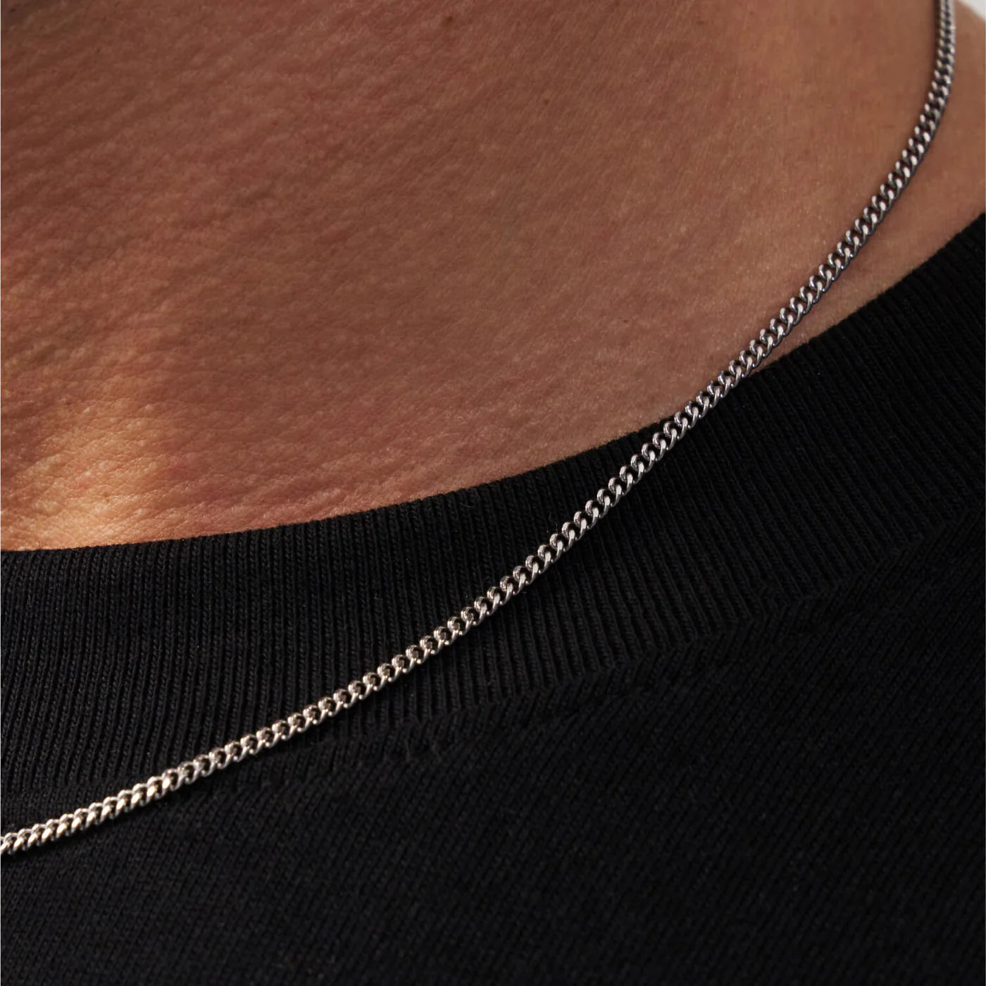 Cadena Isaac (Plata) 2 mm