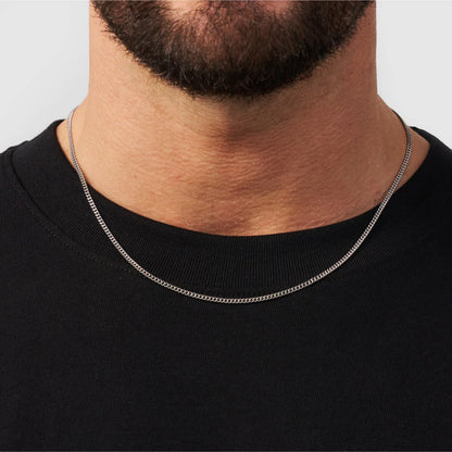 Cadena Isaac (Plata) 2 mm