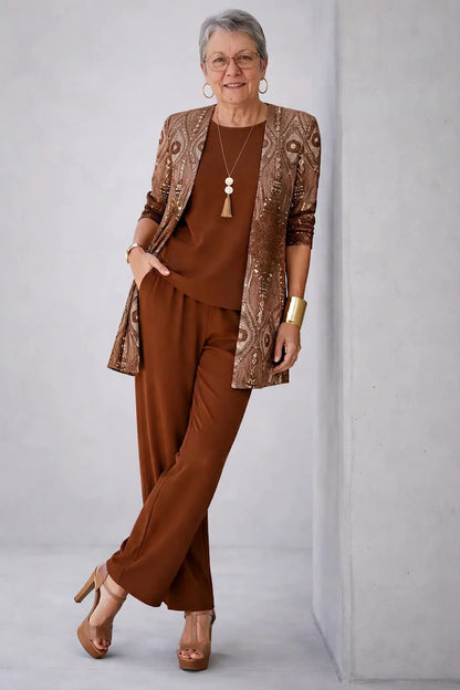 Clara | Traje de tres piezas